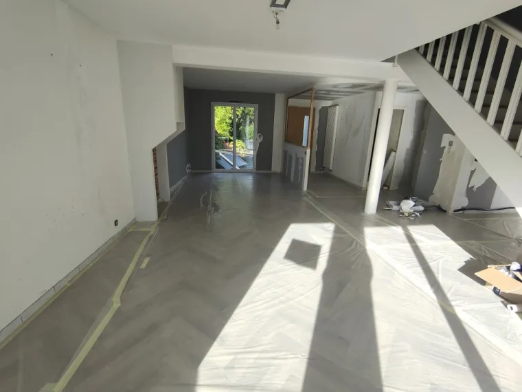 Début de chantier protection 