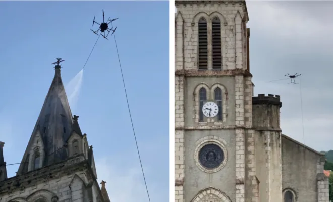 Nettoyage par drone, Rennes, Mat'Color