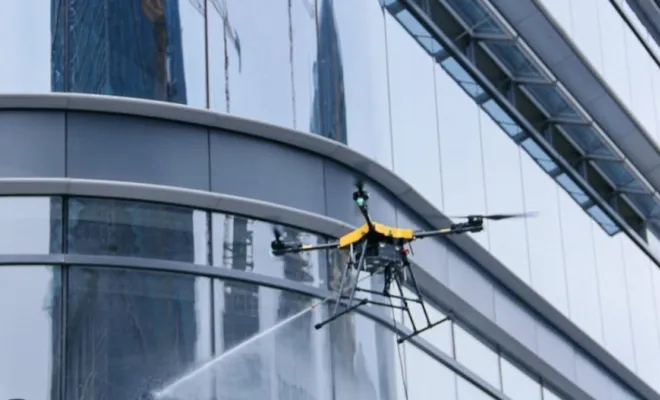 Nettoyage par drone, Rennes, Mat'Color
