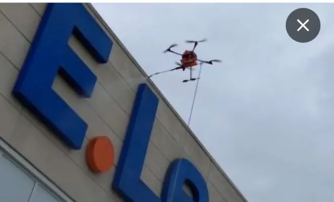 Nettoyage par drone, Rennes, Mat'Color